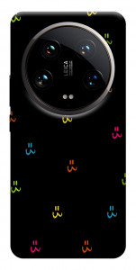 Чехол Colorful smiley для Xiaomi 14 Ultra