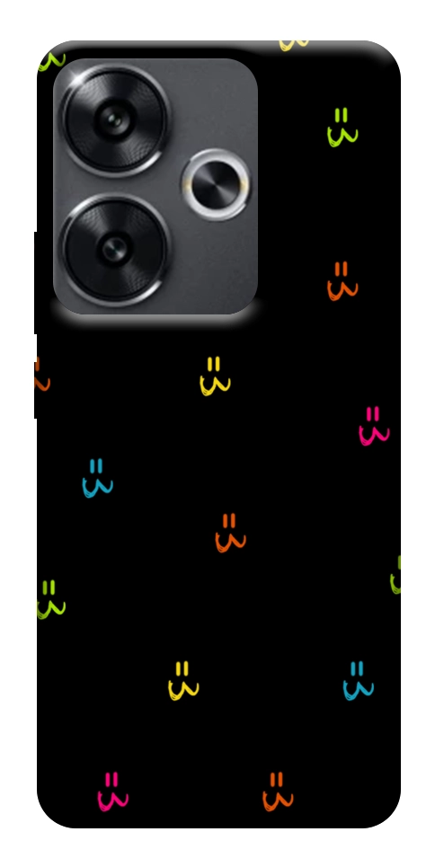 Чехол Colorful smiley для Xiaomi Poco F6