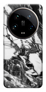 Чехол Calacatta black marble для Xiaomi 14 Ultra