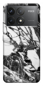 Чехол Calacatta black marble для Xiaomi Poco F6 Pro