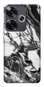 Чехол Calacatta black marble для Xiaomi Poco F6