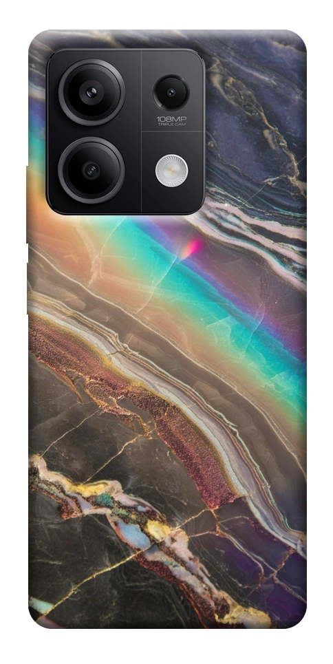 Чехол Радужный мрамор для Xiaomi Redmi Note 13 5G