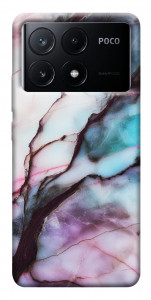 Чехол Пастель мрамор для Xiaomi Poco X6 Pro