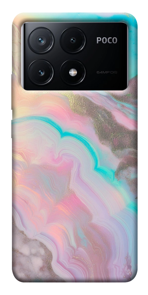 Чехол Aurora marble для Xiaomi Poco X6 Pro