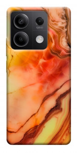 Чохол Червоний корал мармур для Xiaomi Redmi Note 13 5G