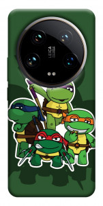 Чохол Green turtles для Xiaomi 14 Ultra