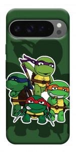 Чохол Green turtles для Google Pixel 10 Pro XL