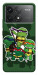 Чехол Green turtles для Xiaomi Poco F6 Pro