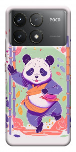 Чехол Панда для Xiaomi Poco F6 Pro