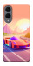 Чехол Машинка на закате для Galaxy S25 Edge
