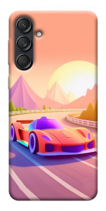 Чехол Машинка на закате для Galaxy M55