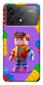 Чехол Colorful constructor для Xiaomi Poco F6 Pro