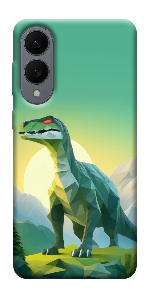 Чехол Динозавр для Galaxy S25 Edge