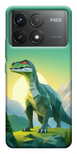 Чехол Динозавр для Xiaomi Poco F6 Pro
