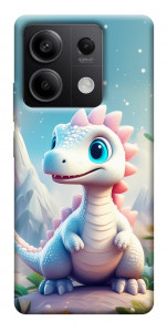 Чохол Білий дракоша для Xiaomi Redmi Note 13 5G