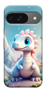 Чохол Білий дракоша для Google Pixel 10 Pro
