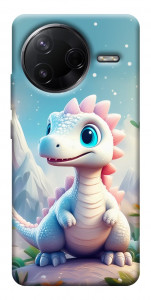 Чохол Білий дракоша для Xiaomi Poco F7 Pro