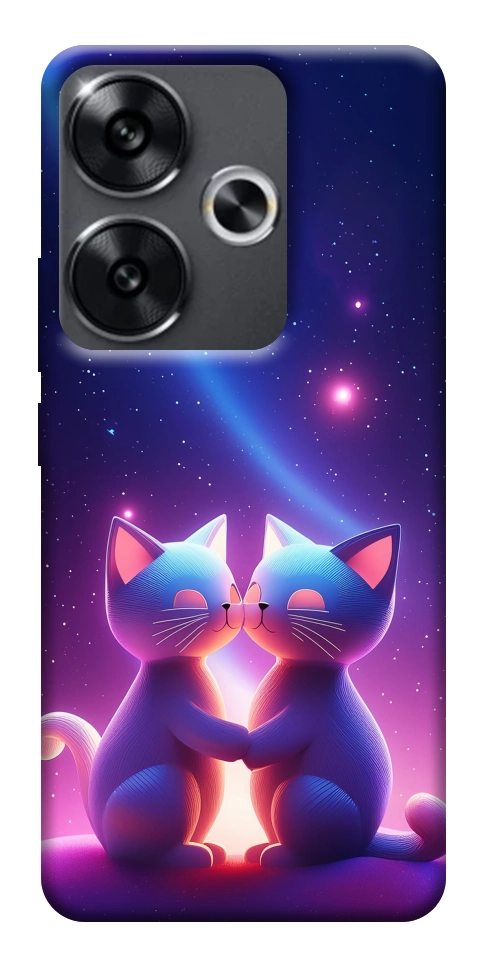 Чехол Космокоты для Xiaomi Poco F6