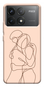 Чехол Couple line для Xiaomi Poco F6 Pro