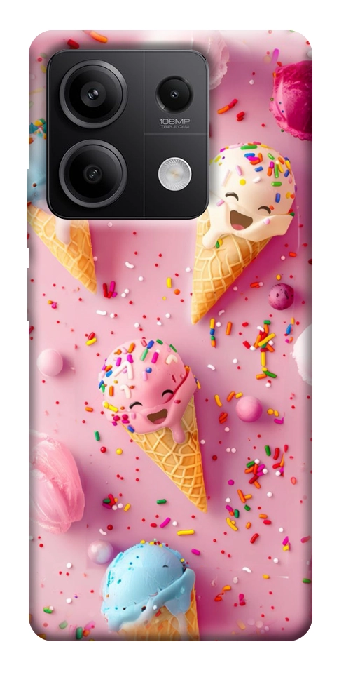 Чохол Веселе морозиво для Xiaomi Redmi Note 13 5G