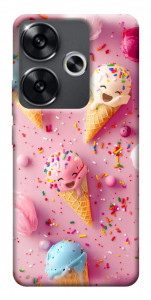 Чехол Веселое мороженое для Xiaomi Poco F6