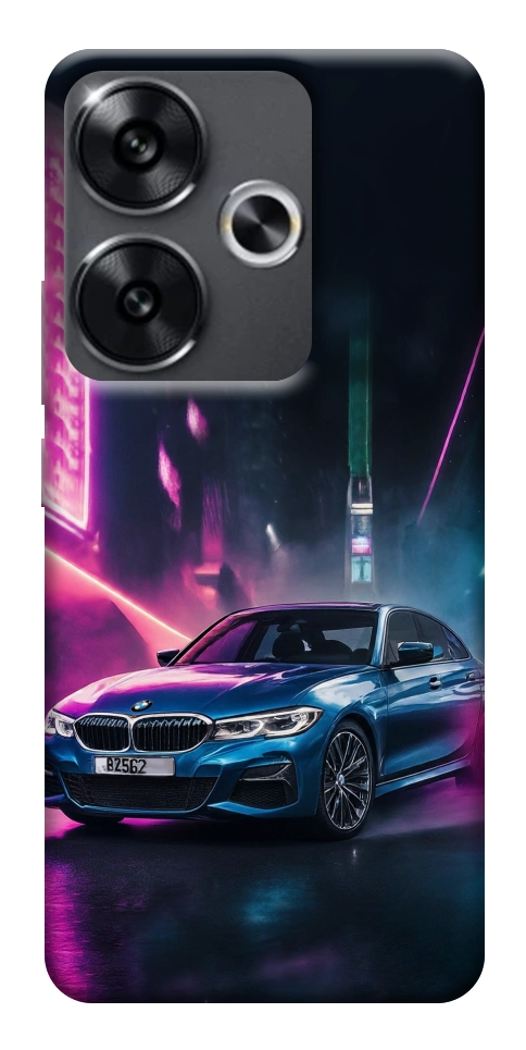 Чохол Неонове BMW для Xiaomi Poco F6