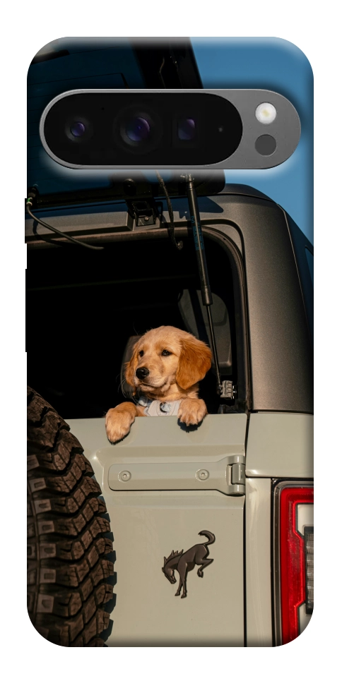 Чохол Dog in the car для Google Pixel 10 Pro XL