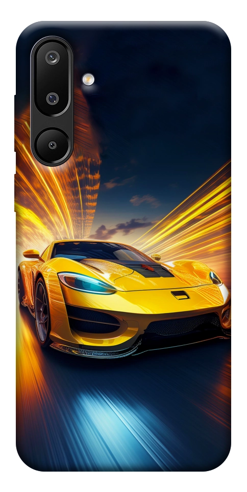 Чехол Yellow Porsche для Galaxy M16 5G