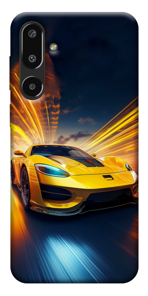Чехол Yellow Porsche для Galaxy F16 5G