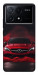 Чехол Red Mercedes для Xiaomi Poco X6 Pro