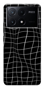 Чехол Warped grid для Xiaomi Poco X6 Pro