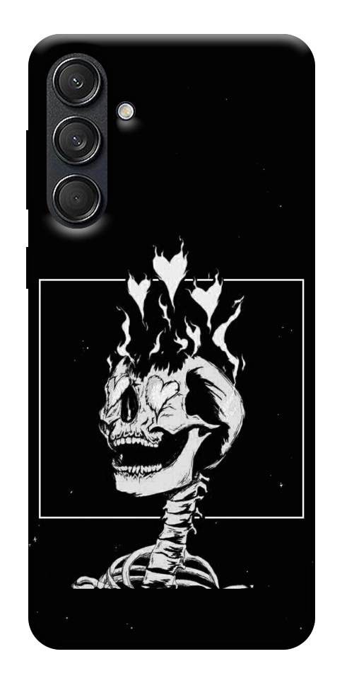 Чехол Искрит сердца для Galaxy M55