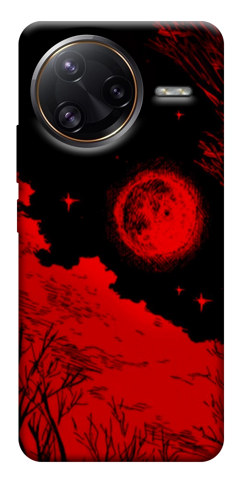 Чехол Кровавый закат солнца для Xiaomi Poco F7 Ultra
