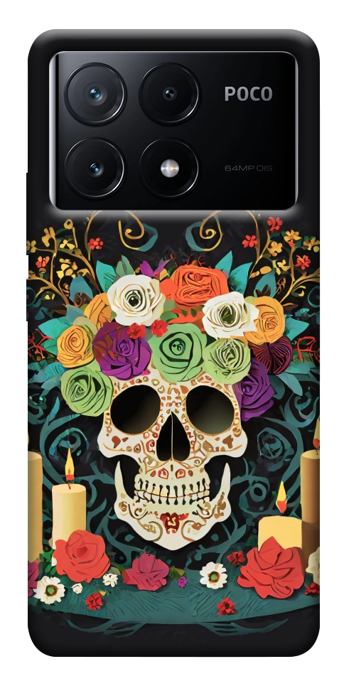Чехол Skull of celebration для Xiaomi Poco X6 Pro