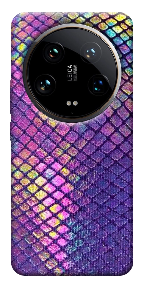 Чехол Neon snake skin для Xiaomi 14 Ultra