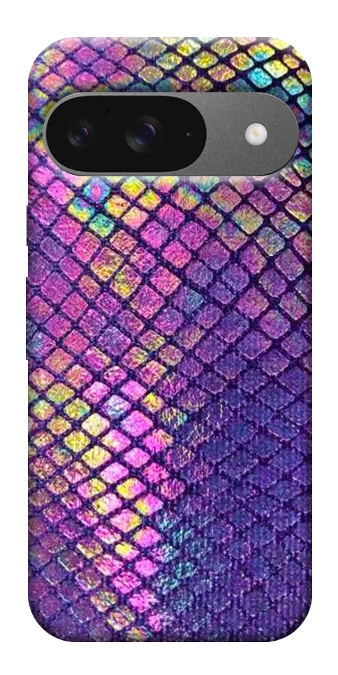 Чехол Neon snake skin для Google Pixel 10