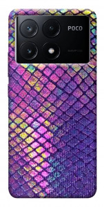 Чехол Neon snake skin для Xiaomi Poco X6 Pro