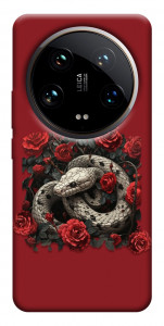 Чохол Roses snake для Xiaomi 14 Ultra