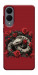 Чехол Roses snake для Galaxy S25 Edge