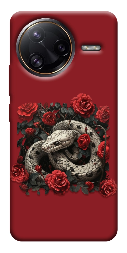 Чехол Roses snake для Xiaomi Poco F7 Ultra