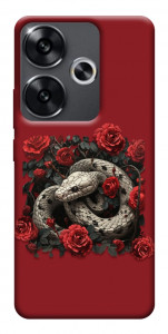 Чохол Roses snake для Xiaomi Poco F6