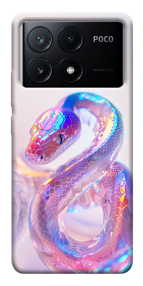 Чехол Holographic serpent для Xiaomi Poco X6 Pro