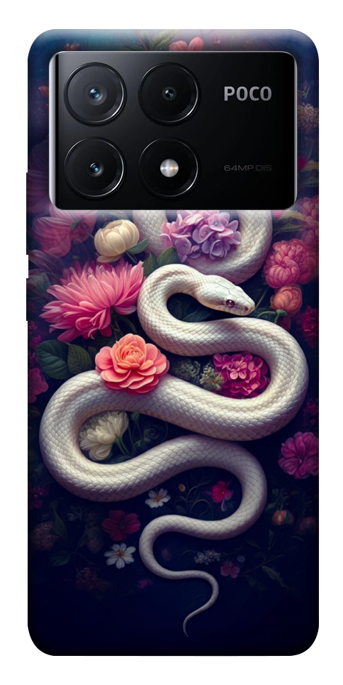 Чехол Flower snake для Xiaomi Poco X6 Pro