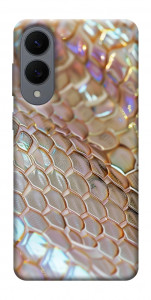 Чехол Gold snake skin для Galaxy S25 Edge