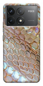 Чохол Gold snake skin для Xiaomi Poco F6 Pro