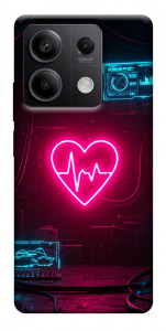 Чохол Neon heart для Xiaomi Redmi Note 13 5G