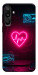 Чохол Neon heart для Galaxy M16 5G