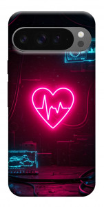 Чохол Neon heart для Google Pixel 10 Pro XL