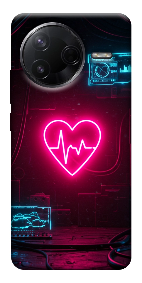 Чохол Neon heart для Xiaomi Poco F7 Pro