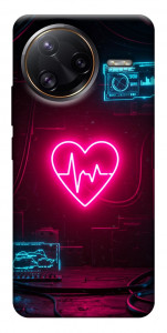Чохол Neon heart для Xiaomi Poco F7 Ultra